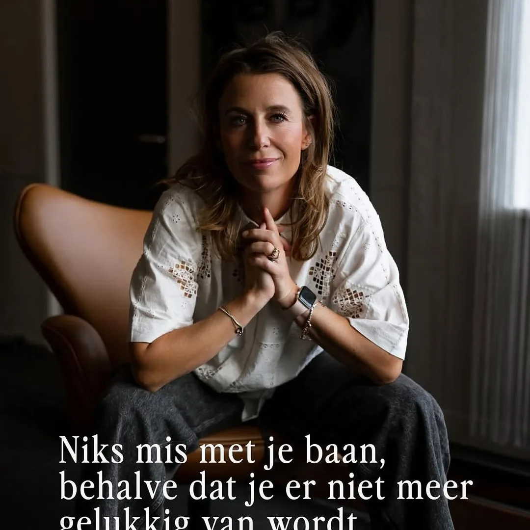 Harriet bij een coachingbijeenkomst van Yinx-group